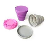 Portable & Reusable Food-Grade Silicone Folding Water Cup for Menstrual Cup Sterilizer - Image 2