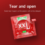GJG XXL Big Size Contraception Latex Thin Delay Condoms-10Pcs/Box - Image 4